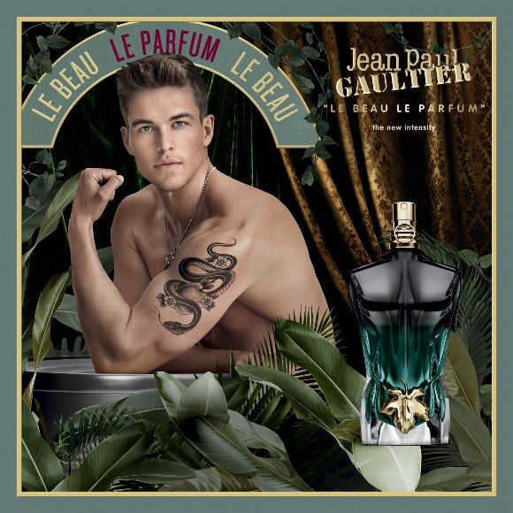 <strong> JEAN PAUL GAULTIER <br> LE BEAU LE PARFUM </strong><br> Eau de Parfum Intense