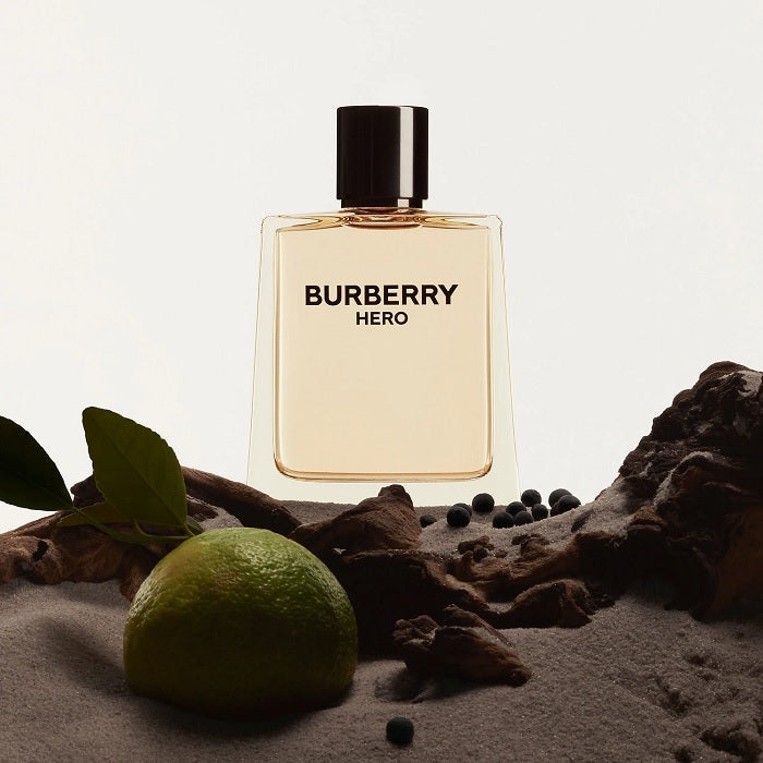<strong> BURBERRY <br> HERO </strong><br> Eau de Toilette