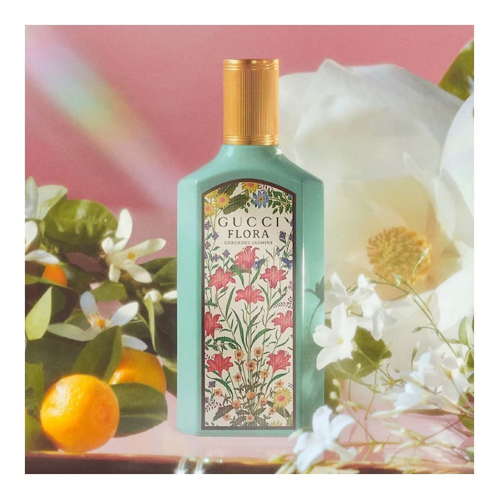 <strong> GUCCI <br> FLORA GORGEOUS JASMINE </strong><br> Eau de Parfum