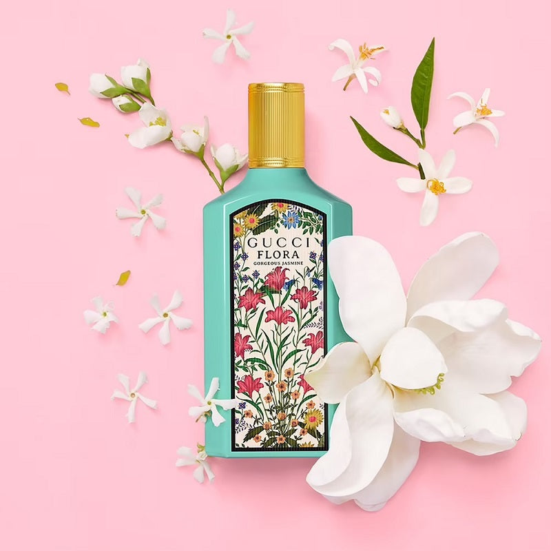 <strong> GUCCI <br> FLORA GORGEOUS JASMINE </strong><br> Eau de Parfum