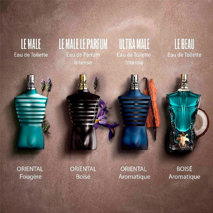 <strong> JEAN PAUL GAULTIER <br> LE MALE LE PARFUM </strong><br> Eau de Parfum Intense