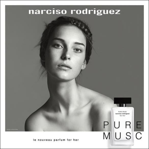 <strong> NARCISO RODRIGUEZ <br> FOR HER PURE MUSC </strong><br> Eau de Parfum