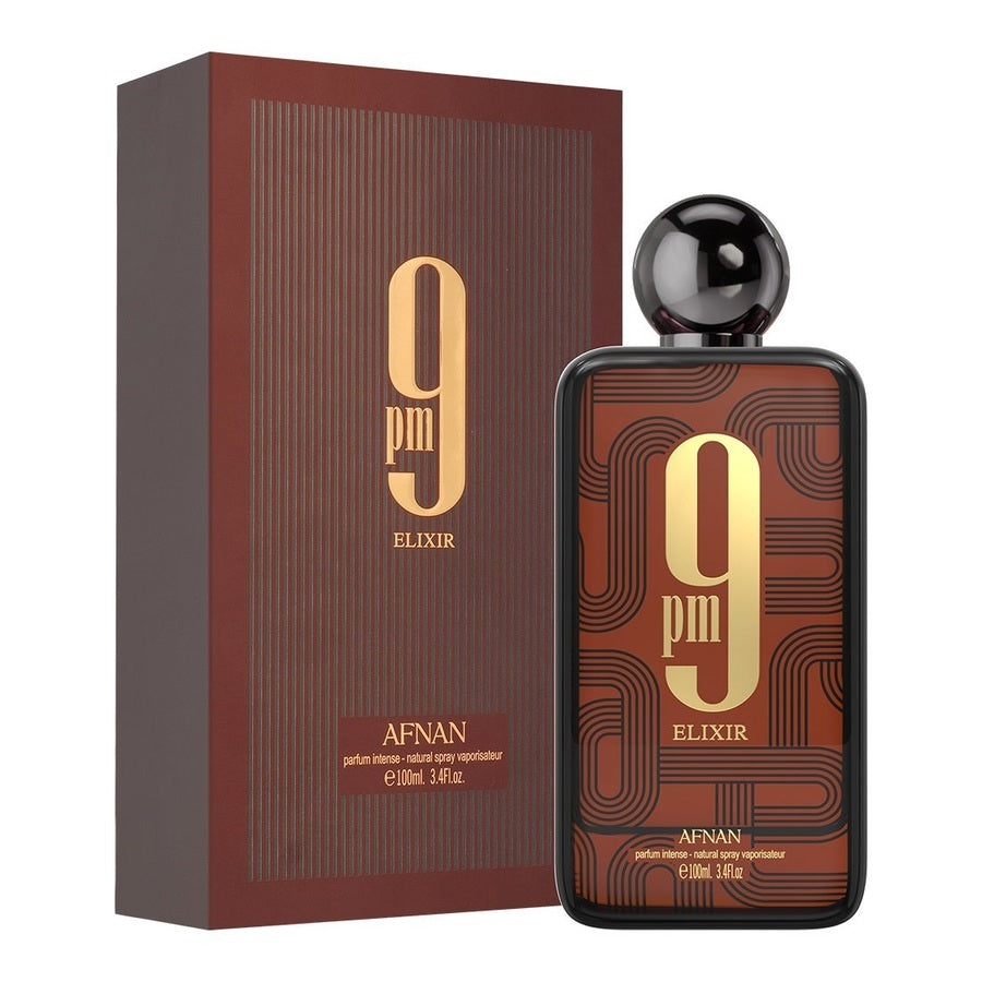 <strong> AFNAN <br> 9 PM ELIXIR </strong><br> Parfum Intense