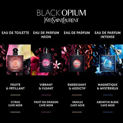 <strong> YVES SAINT LAURENT <br> BLACK OPIUM </strong><br> Eau de Parfum