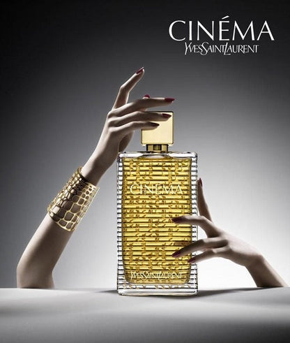 <strong> YVES SAINT LAURENT <br> CINÉMA </strong><br> Eau de Parfum