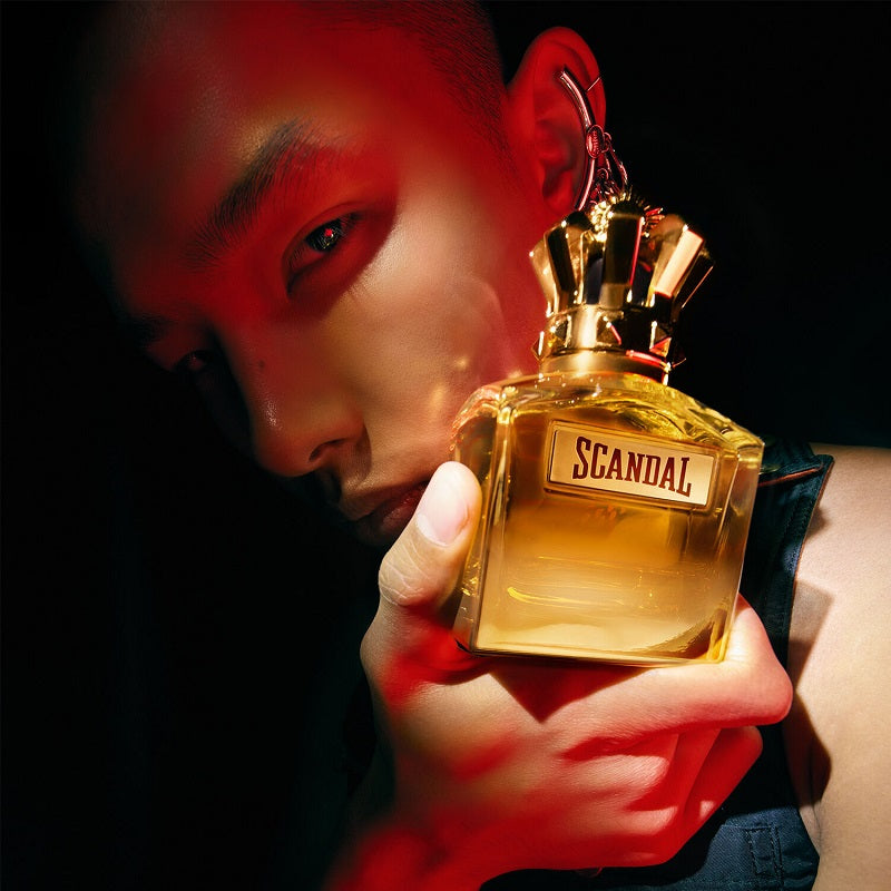 <strong> JEAN PAUL GAULTIER <br> SCANDAL ABSOLU POUR HOMME </strong><br> Parfum Concentré