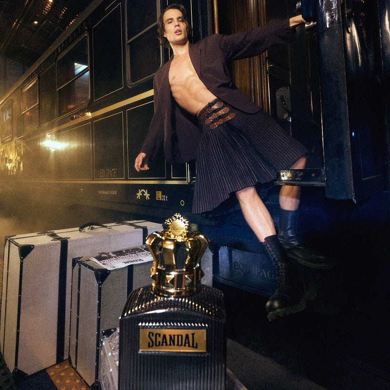 <strong> JEAN PAUL GAULTIER <br> SCANDAL INTENSE POUR HOMME </strong><br> Eau de Parfum Intense