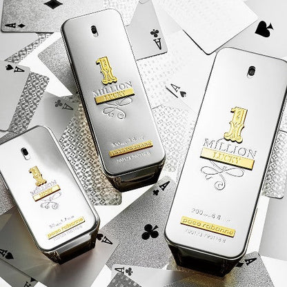 <strong> PACO RABANNE <br> 1 MILLION LUCKY </strong><br> Eau de Toilette