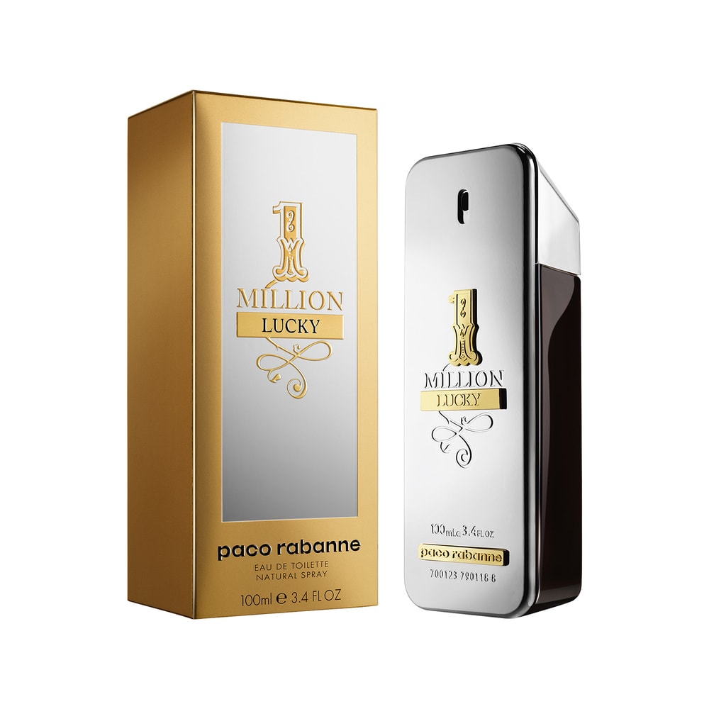 <strong> PACO RABANNE <br> 1 MILLION LUCKY </strong><br> Eau de Toilette