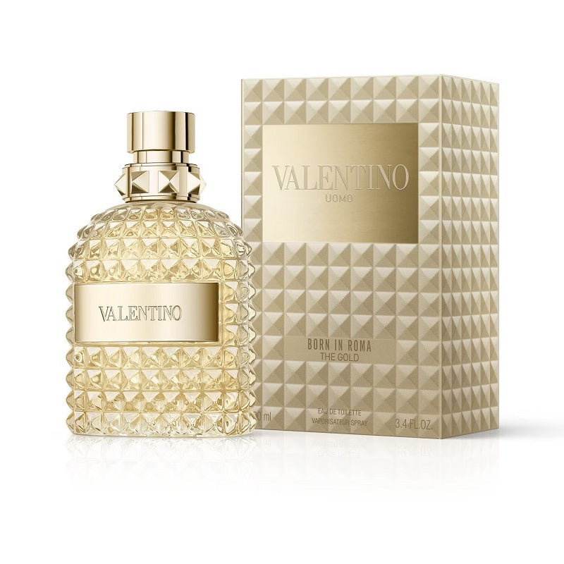 <strong> VALENTINO <br> UOMO BORN IN ROMA THE GOLD </strong><br> Eau de Toilette