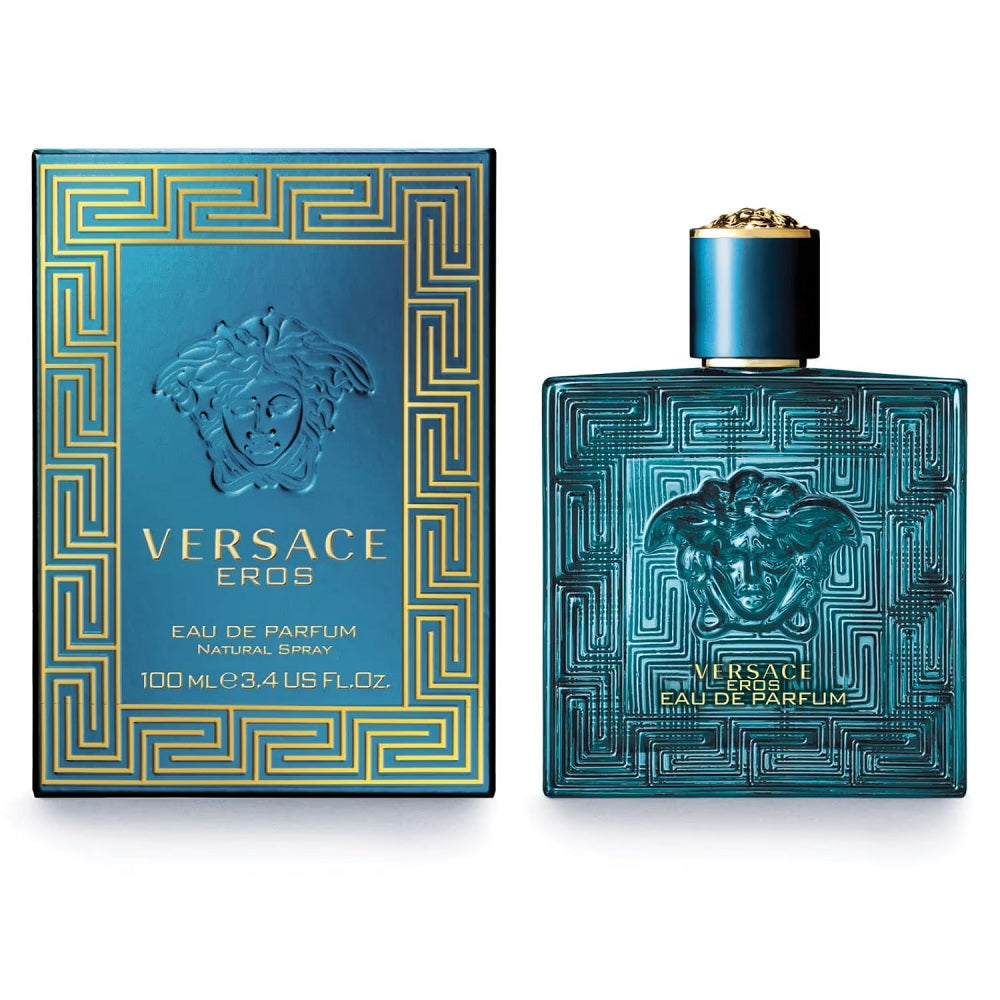 <strong> VERSACE <br> EROS </strong><br> Eau de Parfum